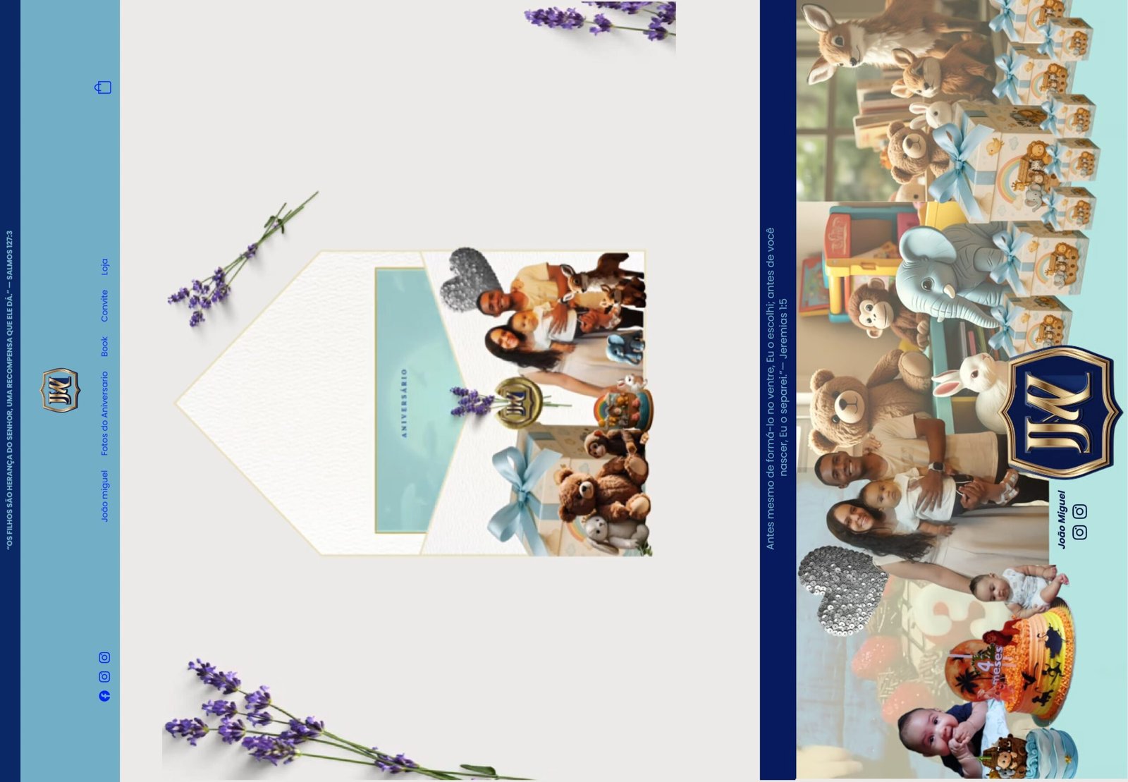 1. HOME - BOOK E CONVITE DE BEBE 1.2