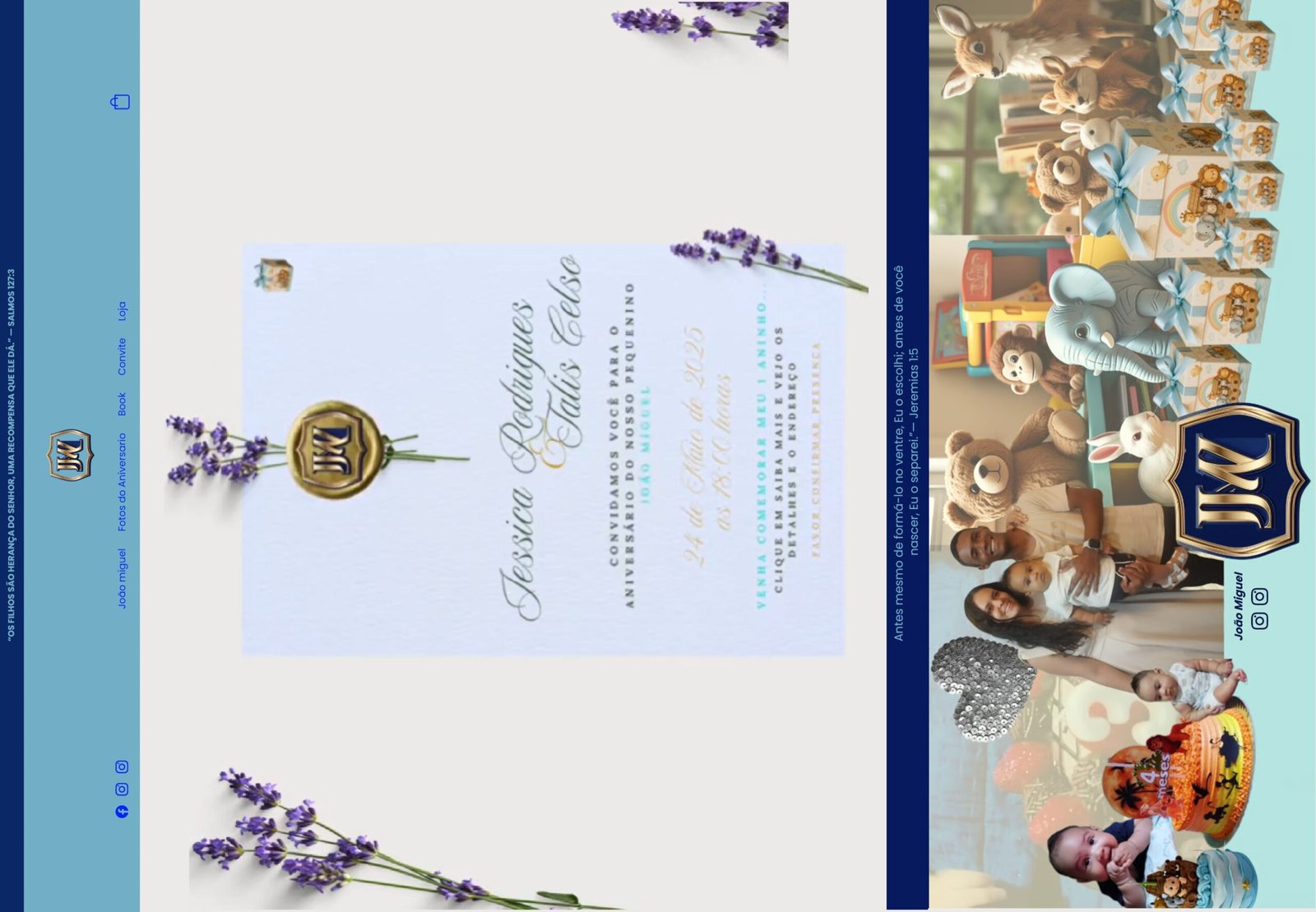 1. HOME - BOOK E CONVITE DE BEBE 1.5