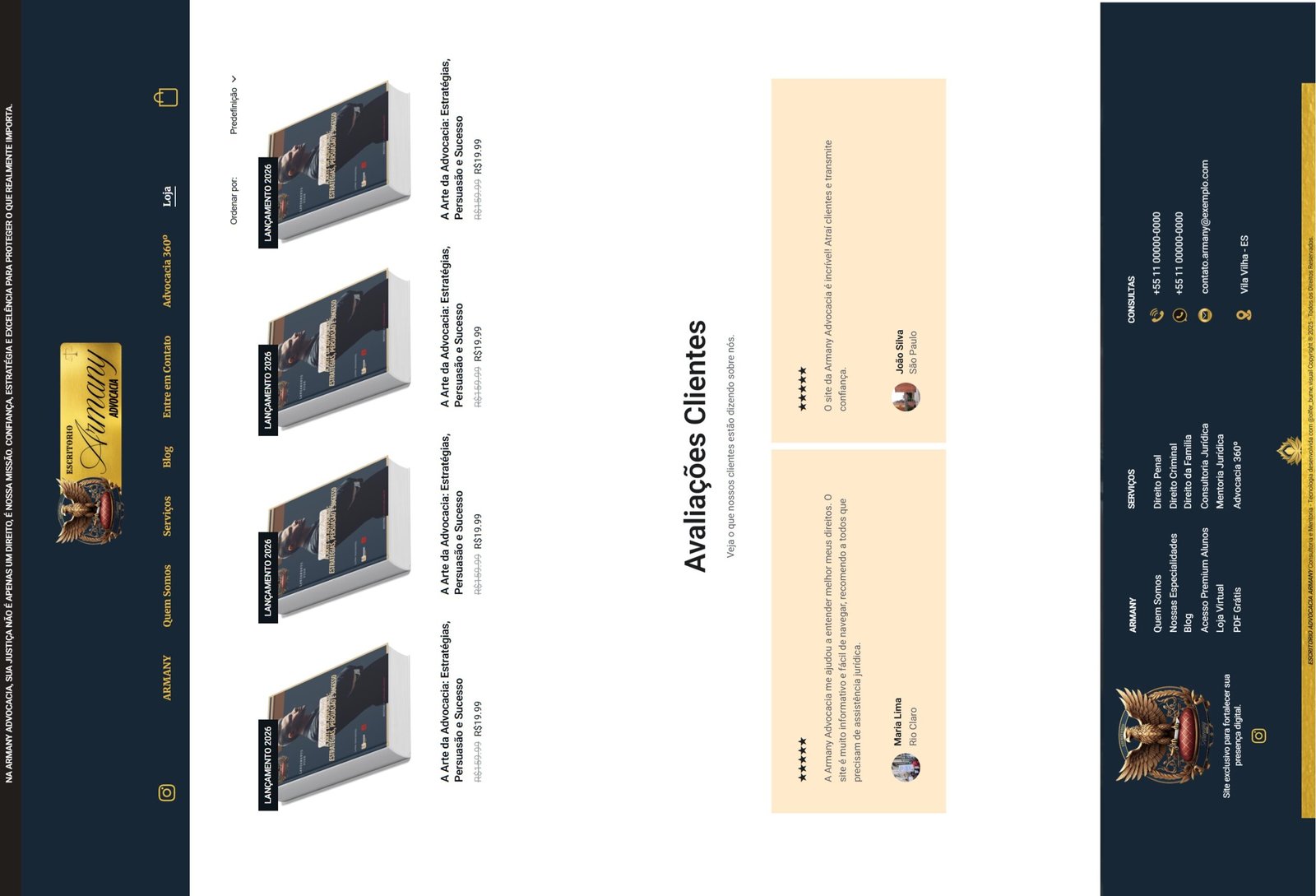 7. LOJA - Armany Advocacia